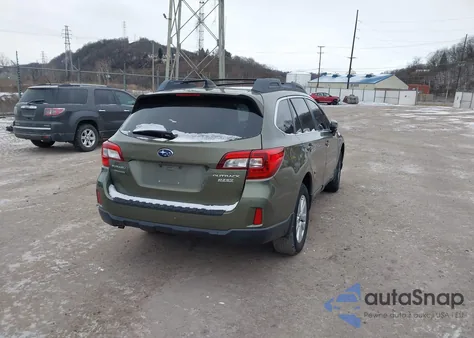2016 Subaru Outback 2.5I Premium z USA, uszkodzony, nr VIN 4S4BSAFC1G3226465